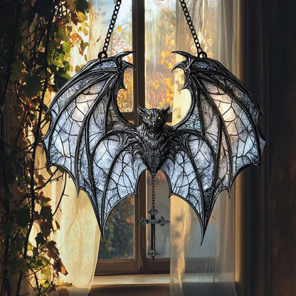 Gothic Bat Acrylic Window Suncatcher