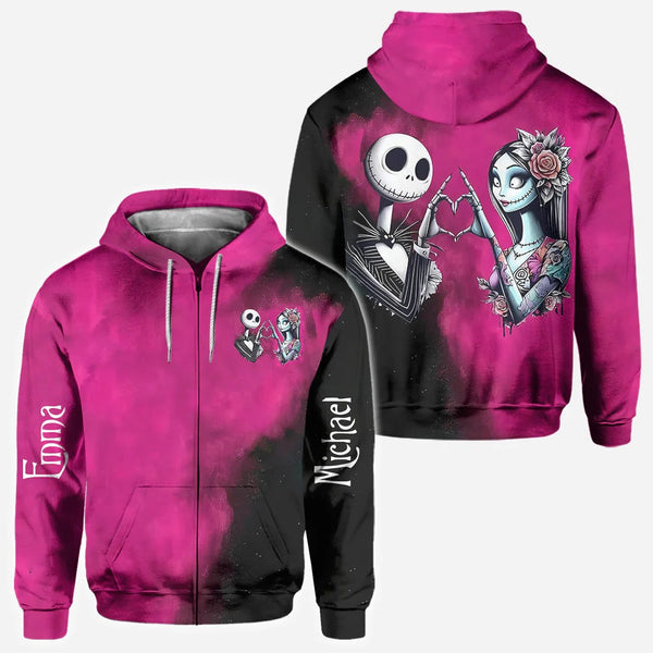 Couple Shirt - Personalized couple All Over Print Shirt