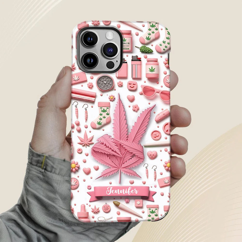 It's 4_20 Somewhere, Personalized Weed Full Print Phone Case