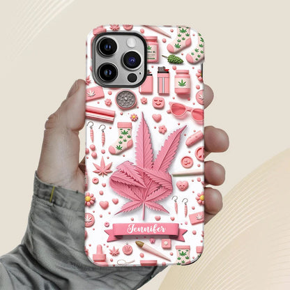It's 4_20 Somewhere, Personalized Weed Full Print Phone Case