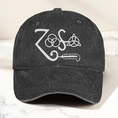 Led Zeppelin Denim Cap – Retro Classic Rock Music Inspired Hat