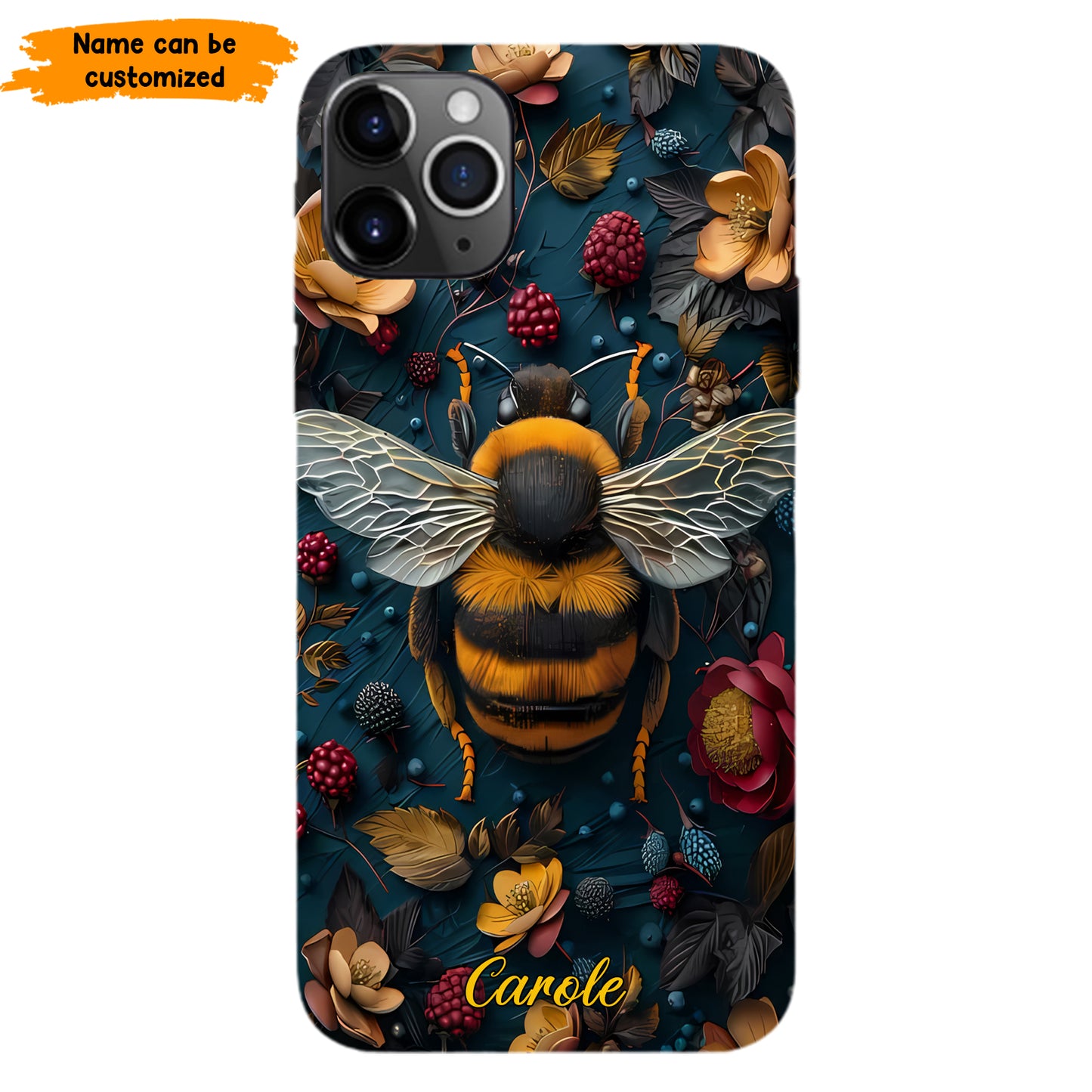 Bee & Floral Phone Case Phone Case
