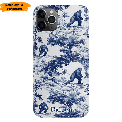 Toile Of The Wild - Personalized Bigfoot Phone Case
