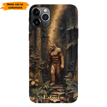 Legend in the Trees – Personalized Sasquatch Phone Case