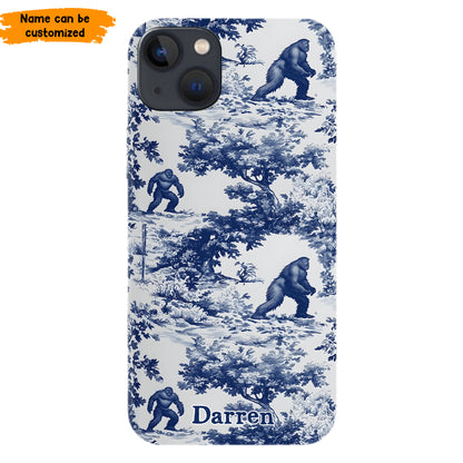 Toile Of The Wild - Personalized Bigfoot Phone Case