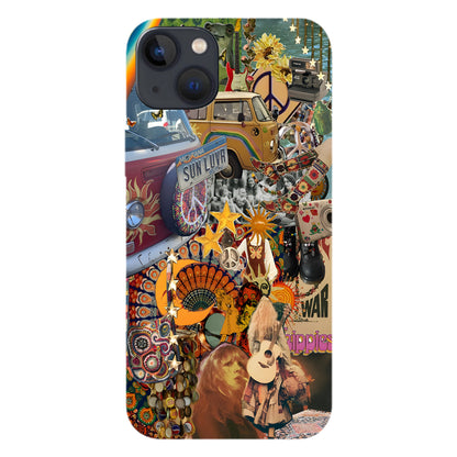 Psychedelic Hippie Collage Phone Case