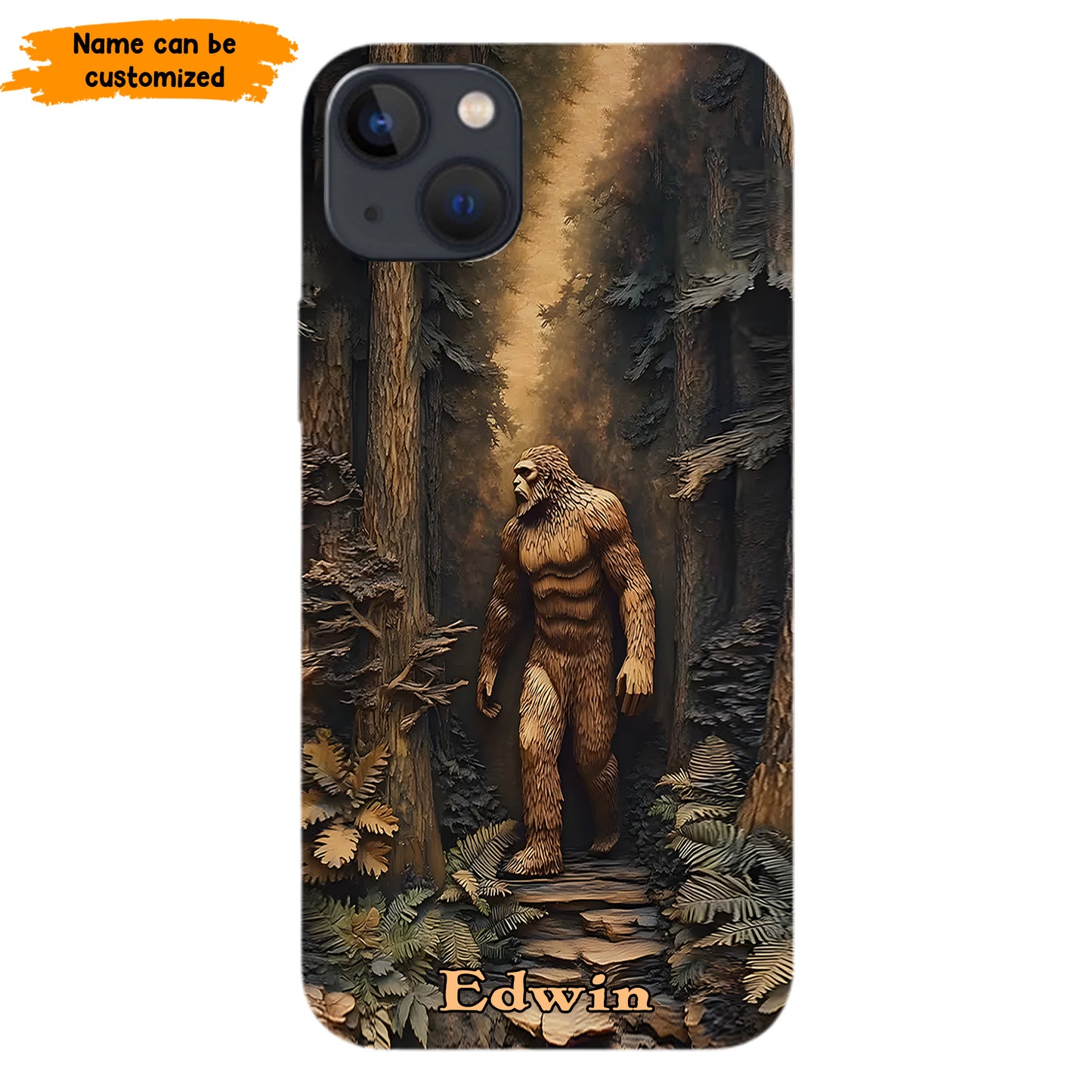 Legend in the Trees – Personalized Sasquatch Phone Case