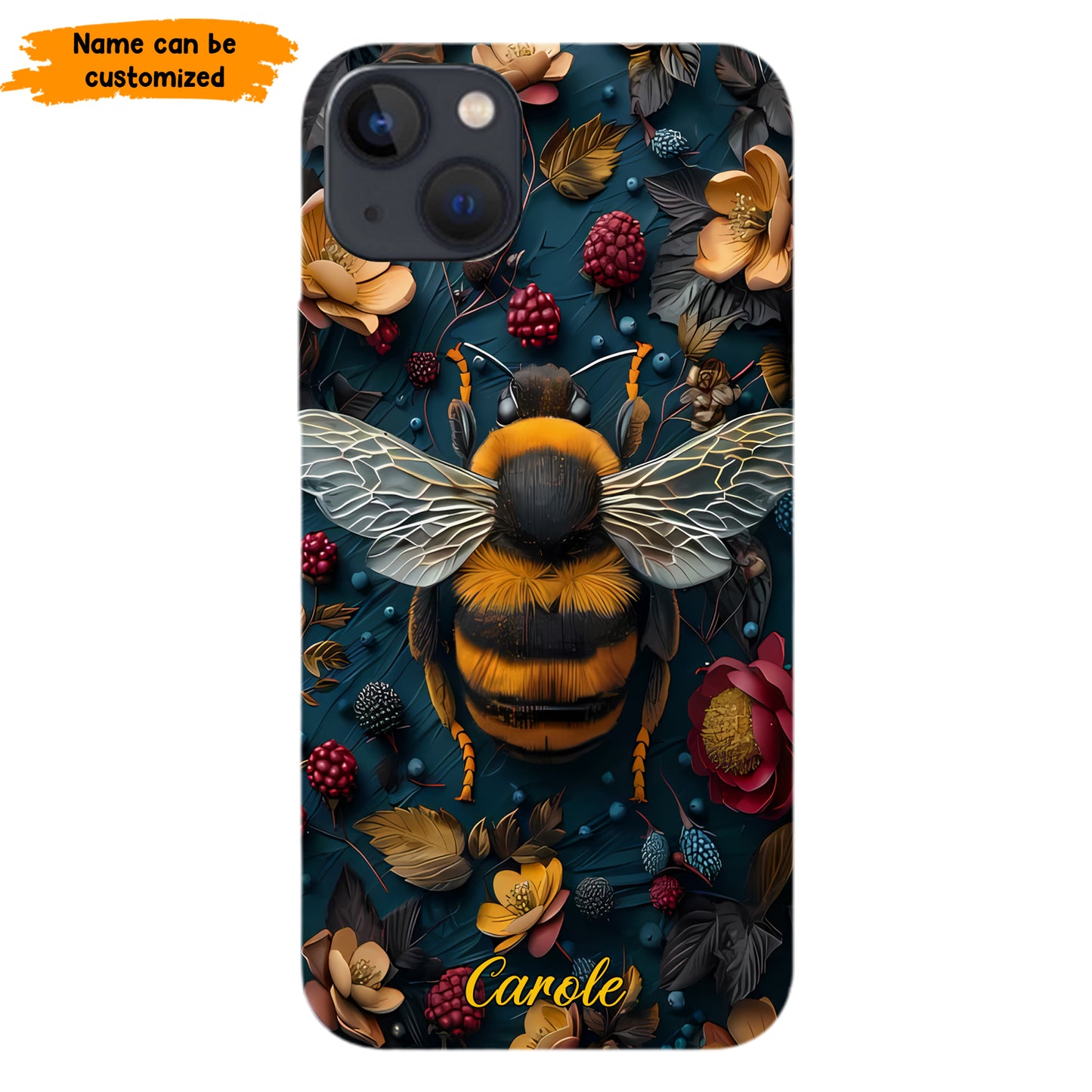 Bee & Floral Phone Case Phone Case