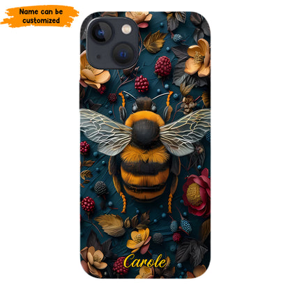 Bee & Floral Phone Case Phone Case