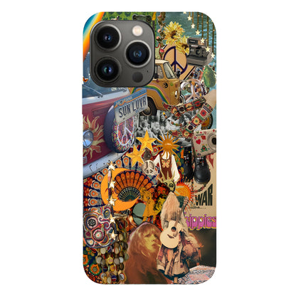 Psychedelic Hippie Collage Phone Case