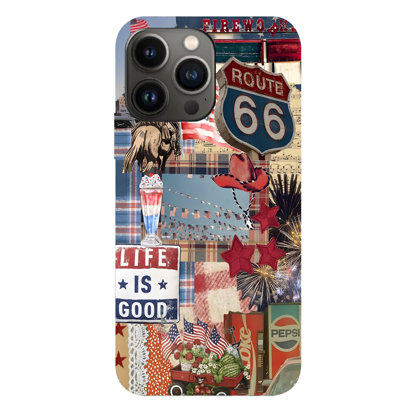 Life Is Good - Western Cowboy Phone Case