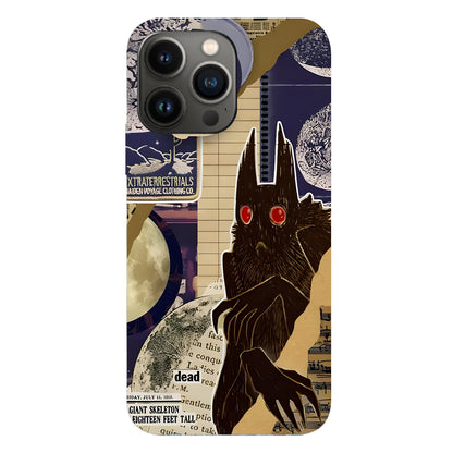 Cryptid Files Phone Case – Mothman Evidence Collage
