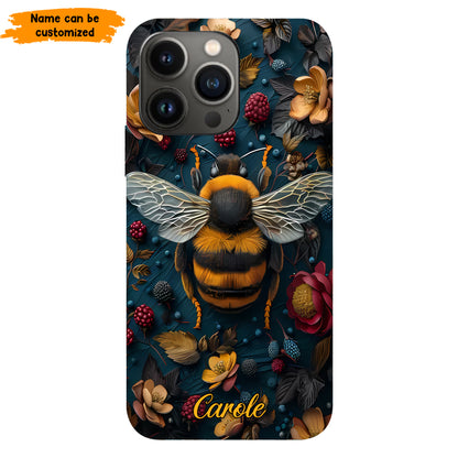 Bee & Floral Phone Case Phone Case