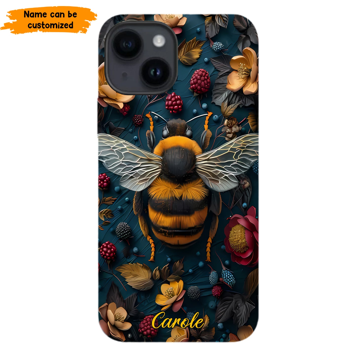 Bee & Floral Phone Case Phone Case