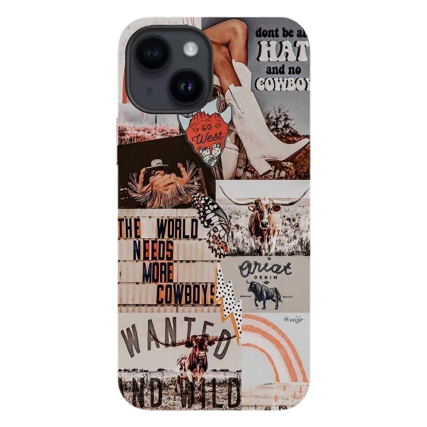 Wild West Spirit – Soft Western Aesthetic Phone Case