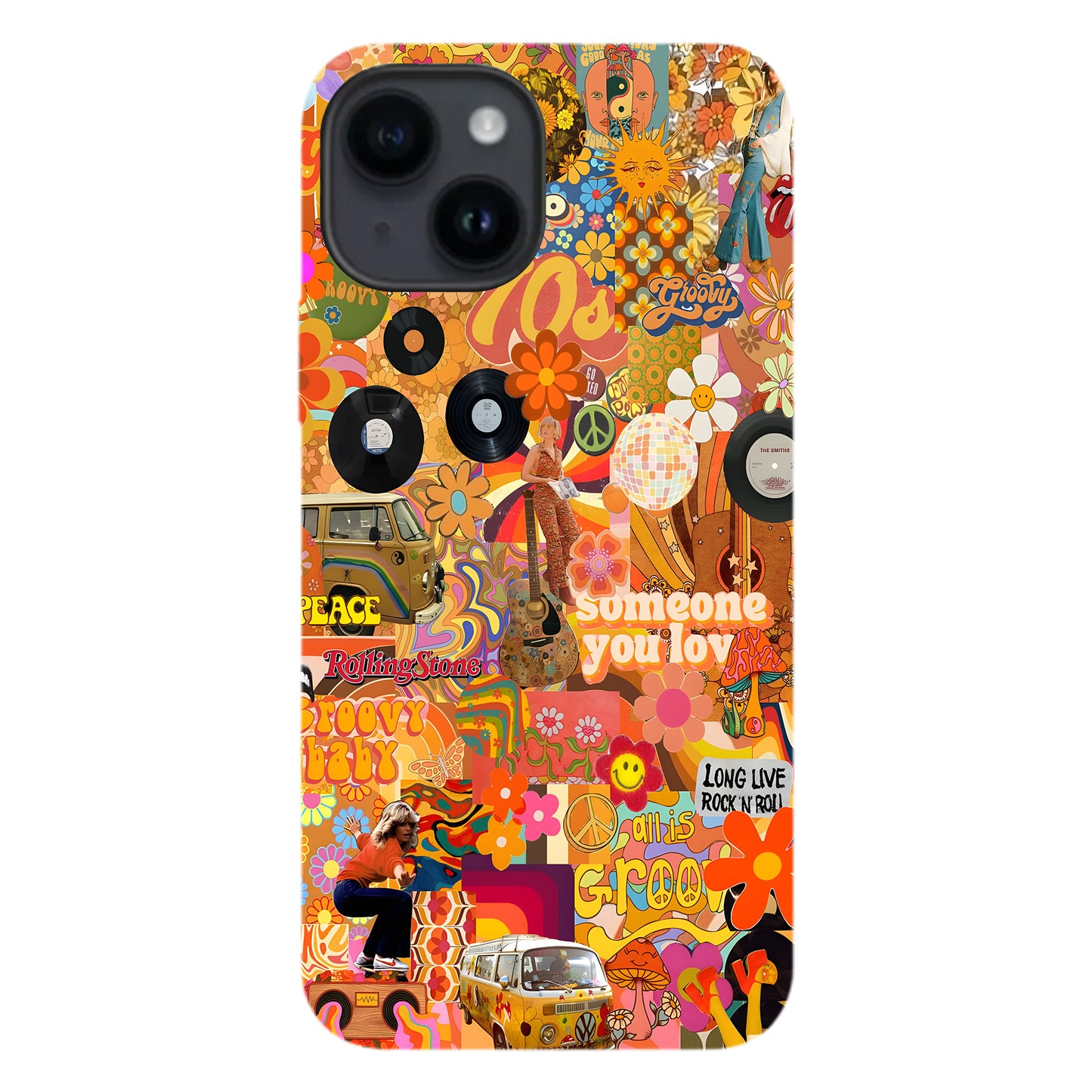 Groovy – 70s Retro Vibes Phone Case