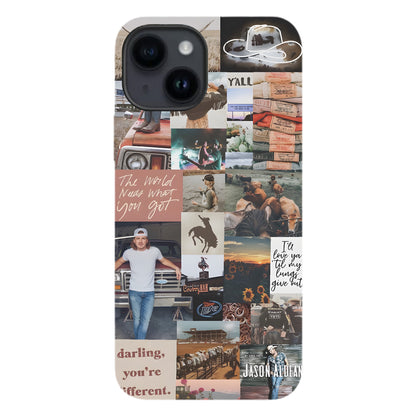Country Soul Collage – Western Charm Phone Case