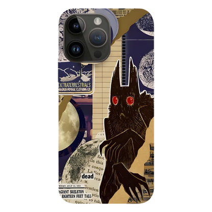 Cryptid Files Phone Case – Mothman Evidence Collage