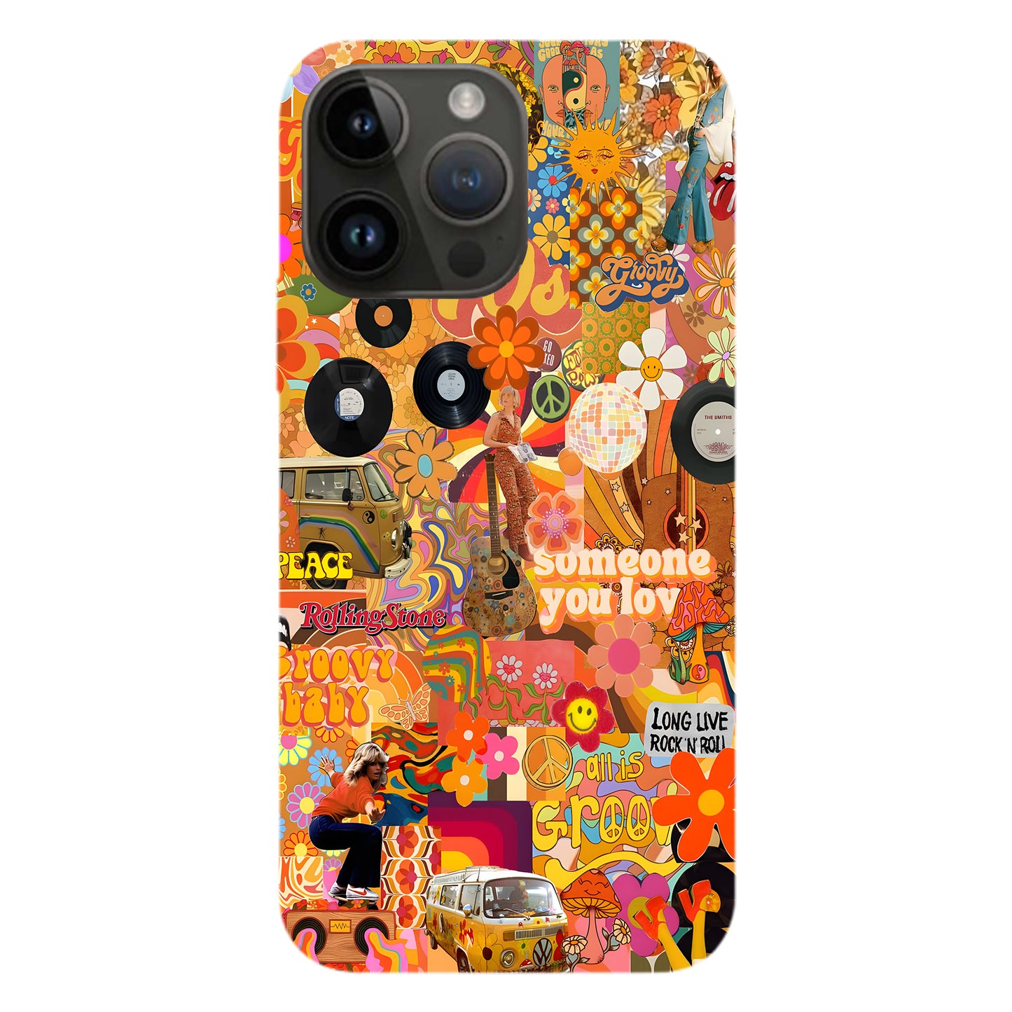 Groovy – 70s Retro Vibes Phone Case