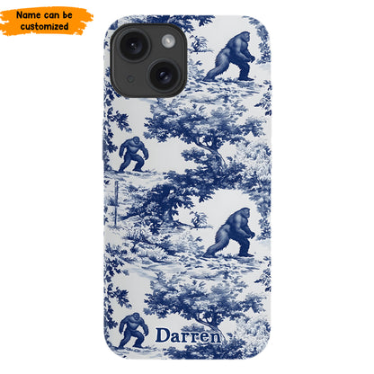 Toile Of The Wild - Personalized Bigfoot Phone Case