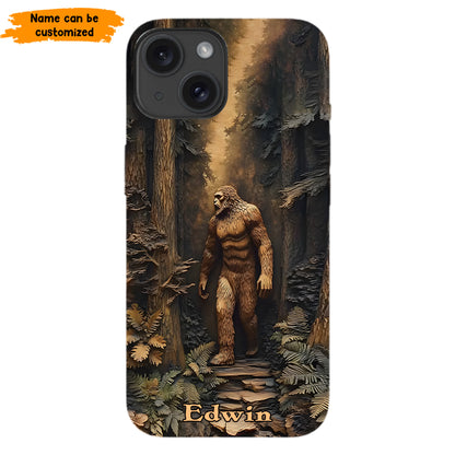 Legend in the Trees – Personalized Sasquatch Phone Case