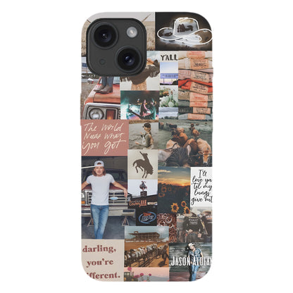 Country Soul Collage – Western Charm Phone Case