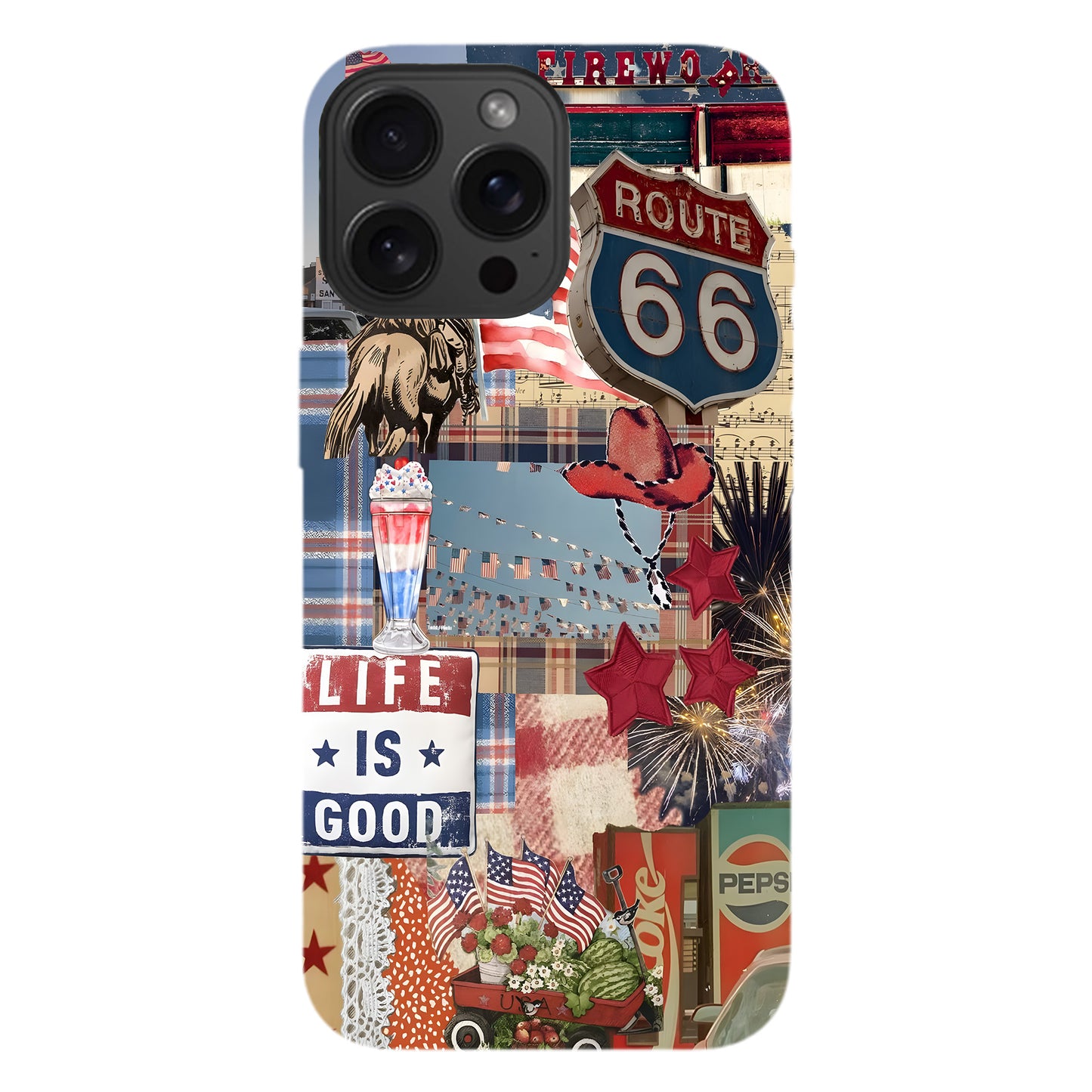 Life Is Good - Western Cowboy Phone Case