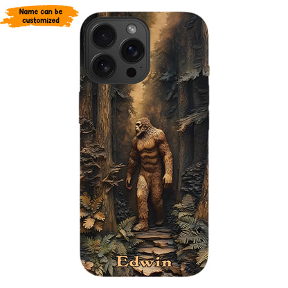 Legend in the Trees – Personalized Sasquatch Phone Case