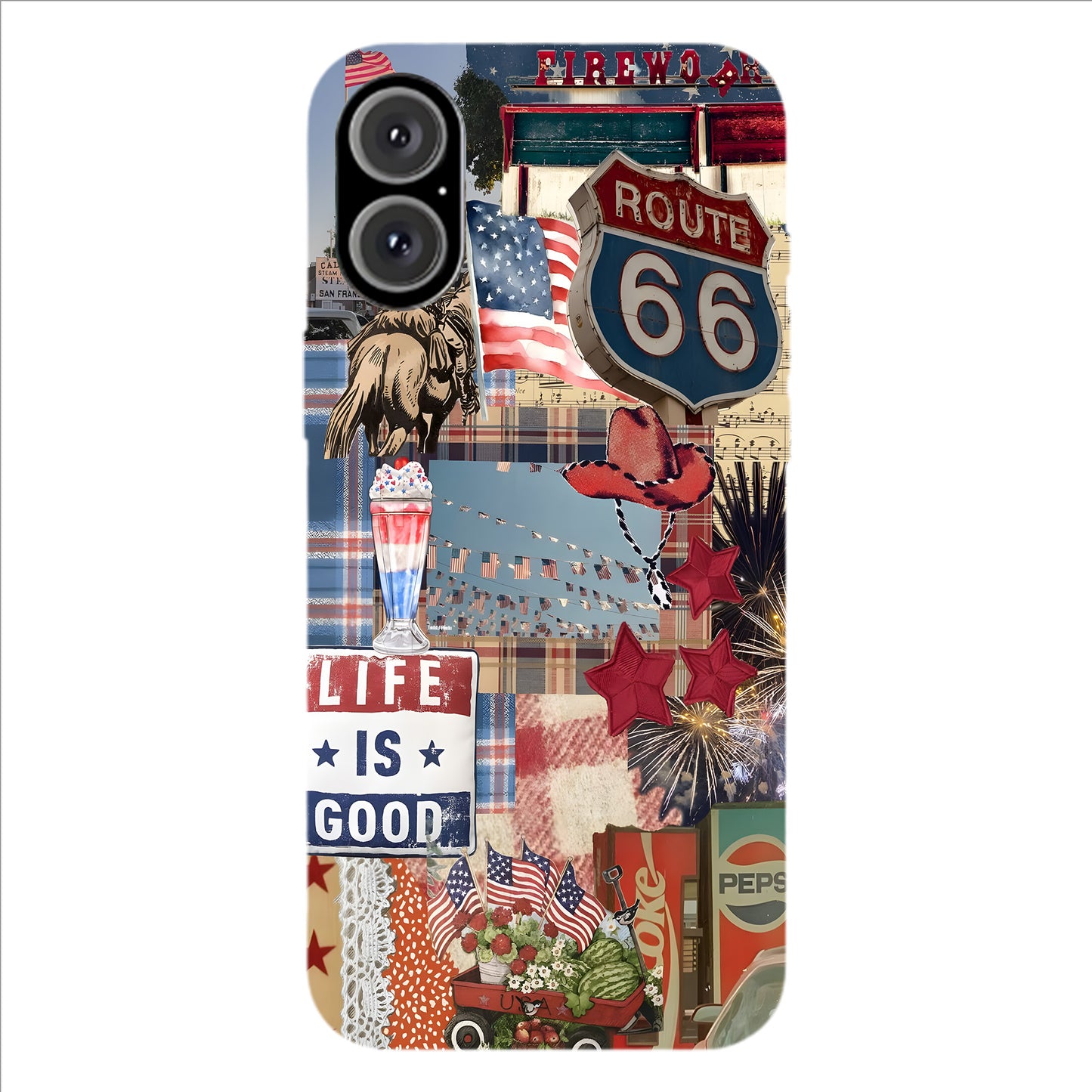 Life Is Good - Western Cowboy Phone Case