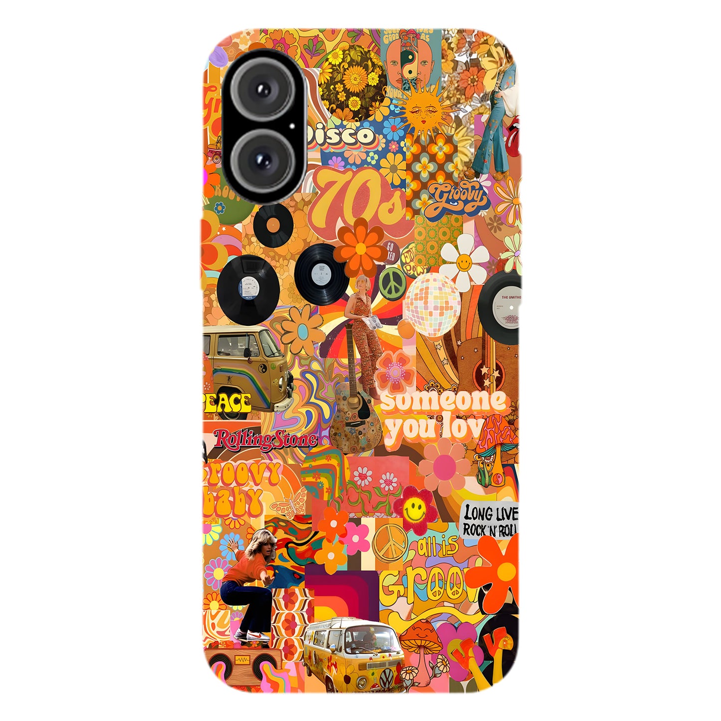 Groovy – 70s Retro Vibes Phone Case