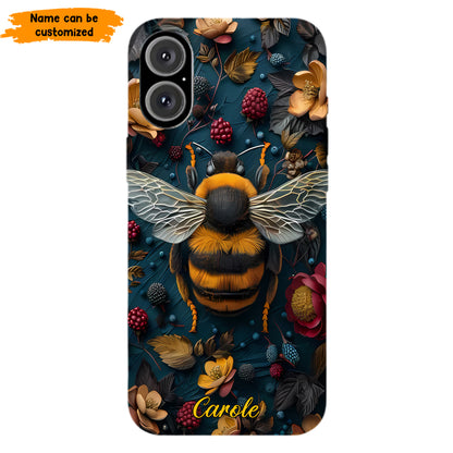Bee & Floral Phone Case Phone Case
