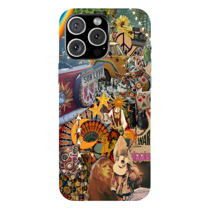 Psychedelic Hippie Collage Phone Case