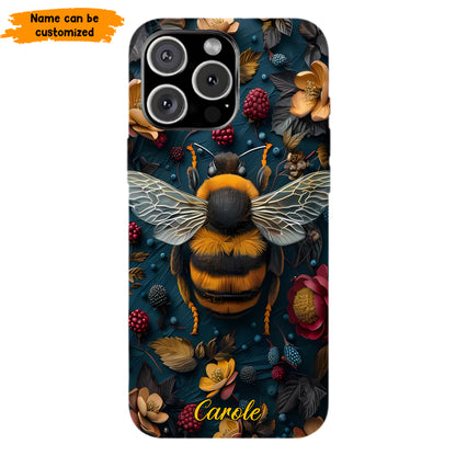 Bee & Floral Phone Case Phone Case