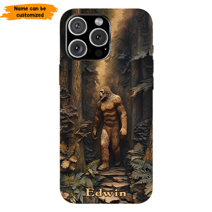 Legend in the Trees – Personalized Sasquatch Phone Case