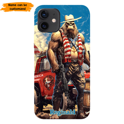 Bigfoot ‘Merica – Personalized Patriotic Phone Case