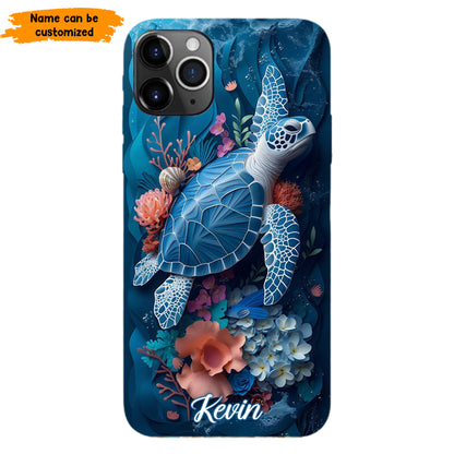 SEA TURTLES - Personalized Phone Case