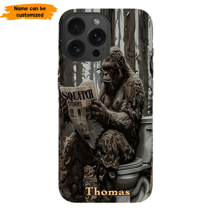 "Squatch Stories” – Personalized Bigfoot Phone Case