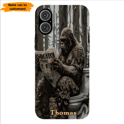 "Squatch Stories” – Personalized Bigfoot Phone Case
