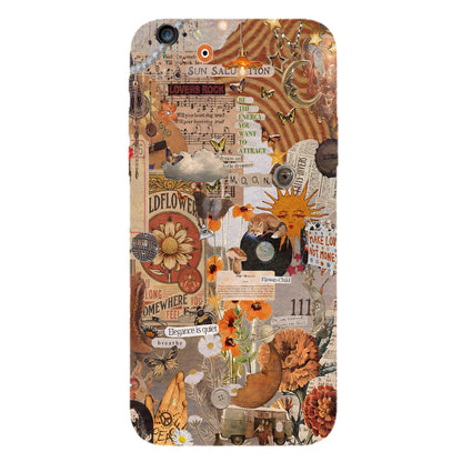 Boho Collage Phone Case – Flower Child Energy