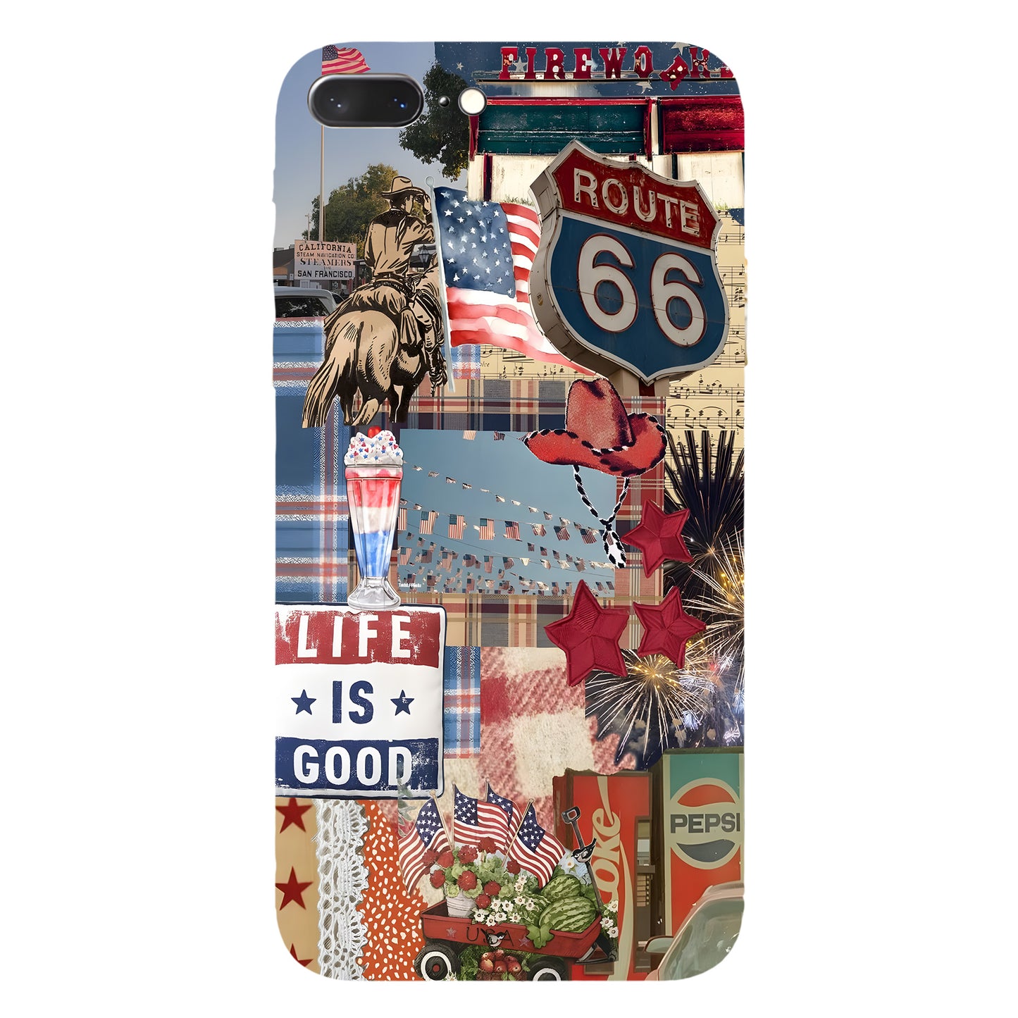 Life Is Good - Western Cowboy Phone Case