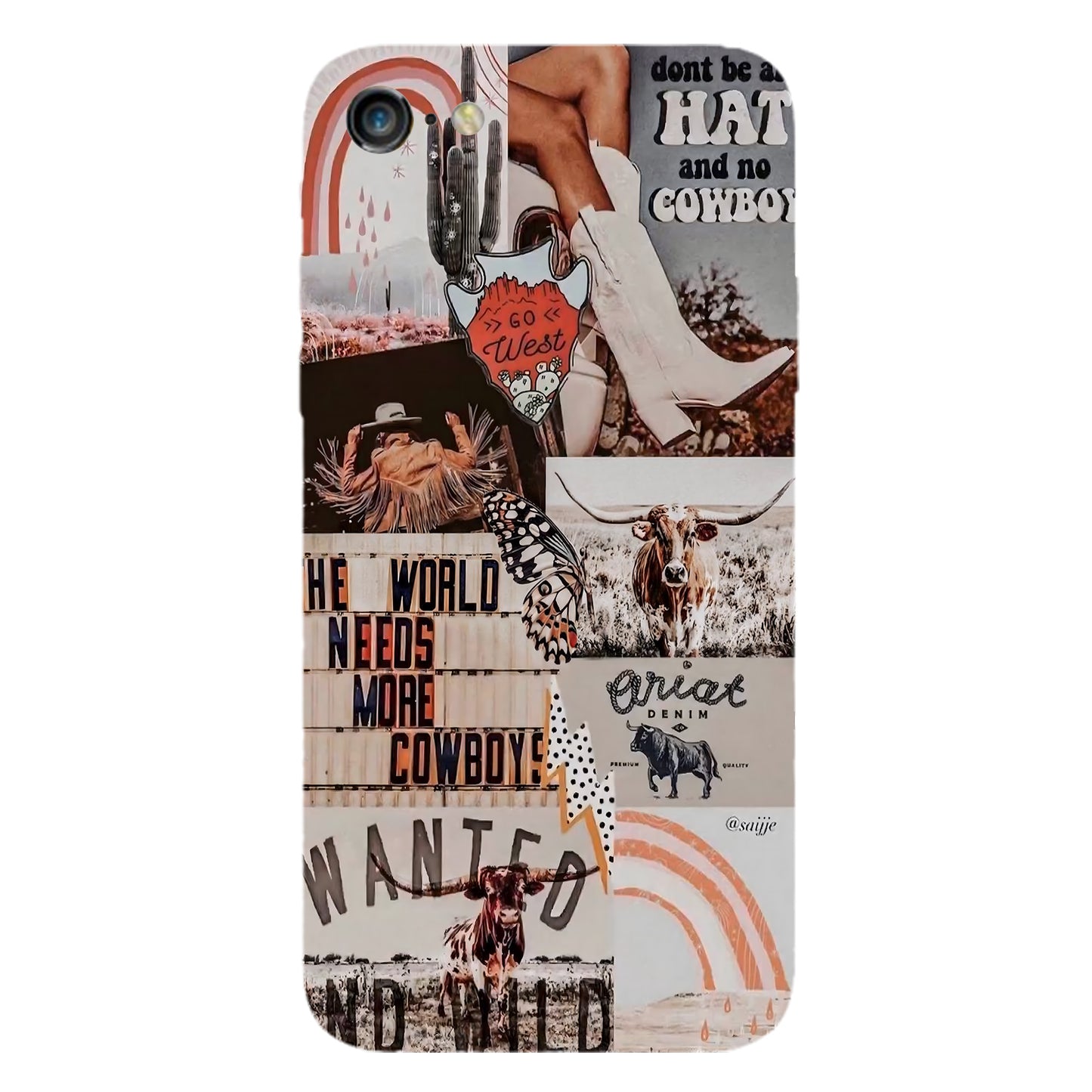 Wild West Spirit – Soft Western Aesthetic Phone Case