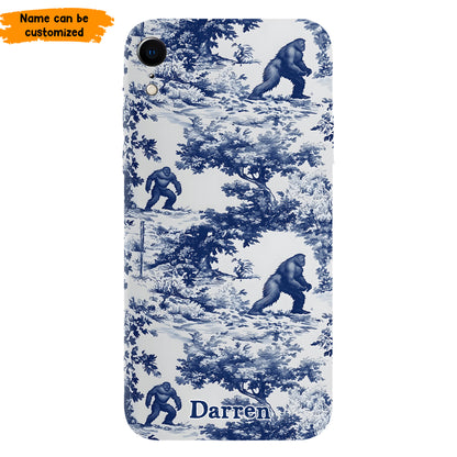 Toile Of The Wild - Personalized Bigfoot Phone Case