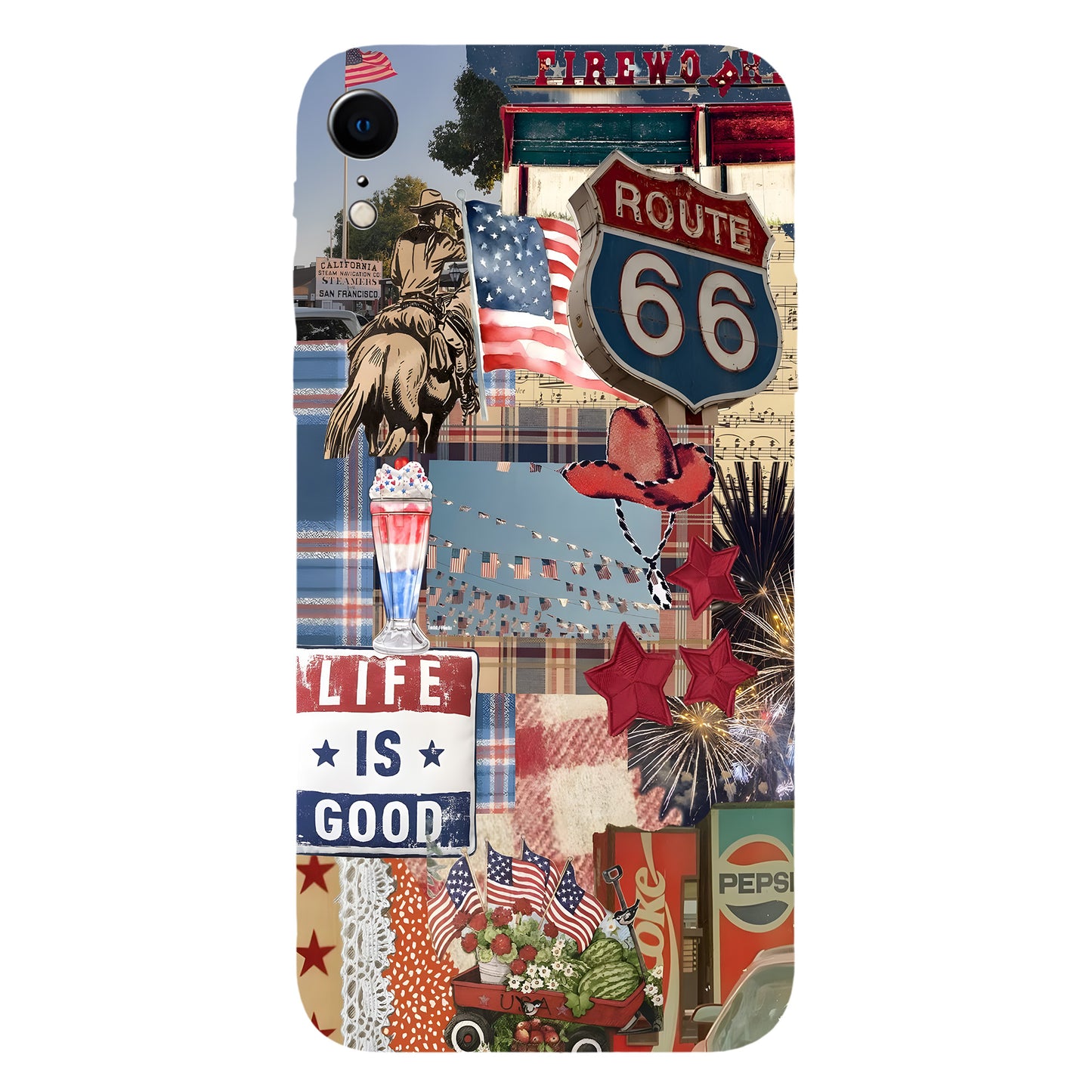 Life Is Good - Western Cowboy Phone Case