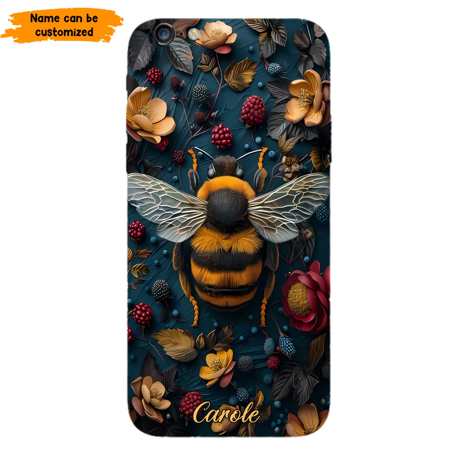 Bee & Floral Phone Case Phone Case