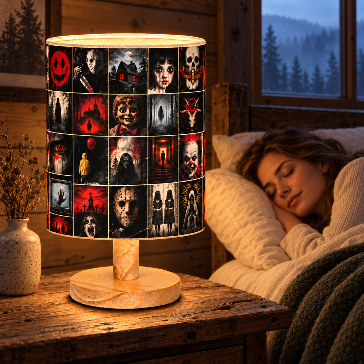 Horror Night Collection Spooky Table Light – Spooky Nightmares Decorative Light