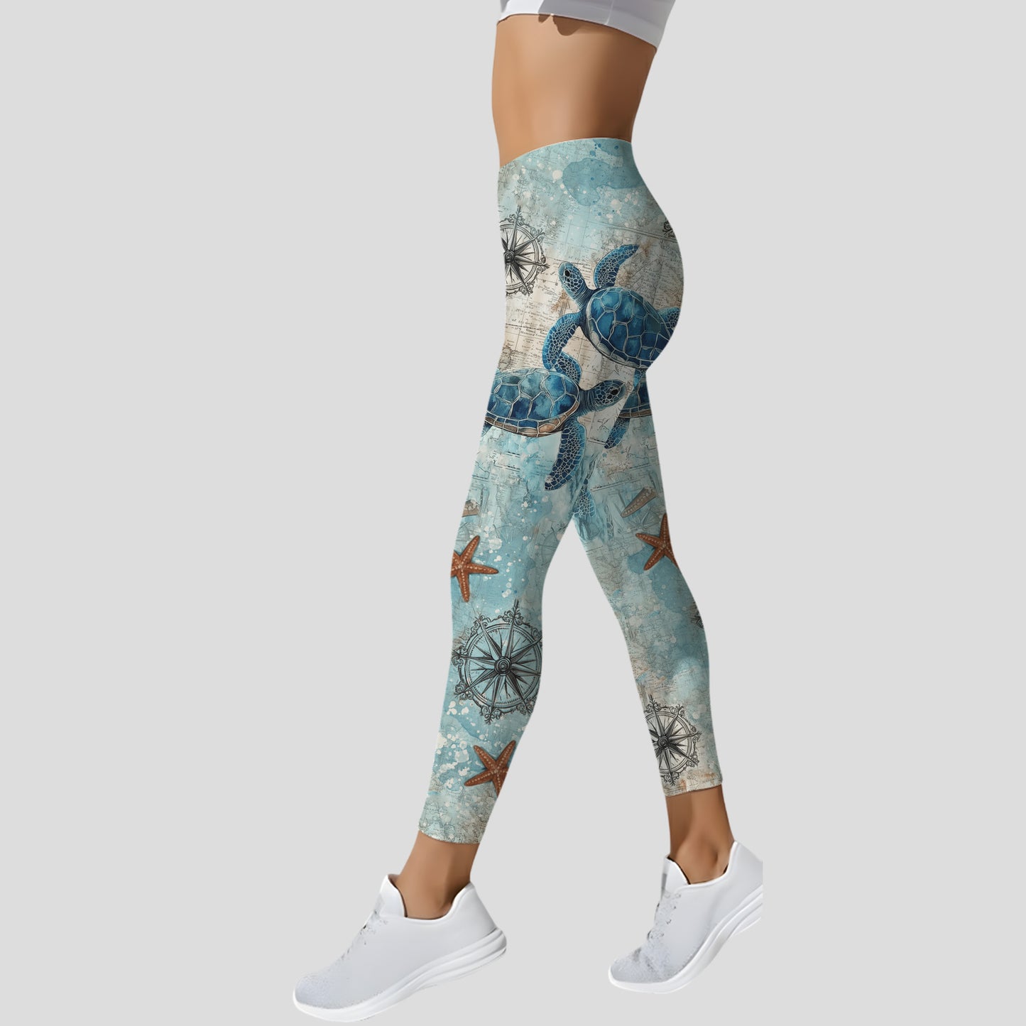 Personalized Sea Turtles Hoodie and Leggings