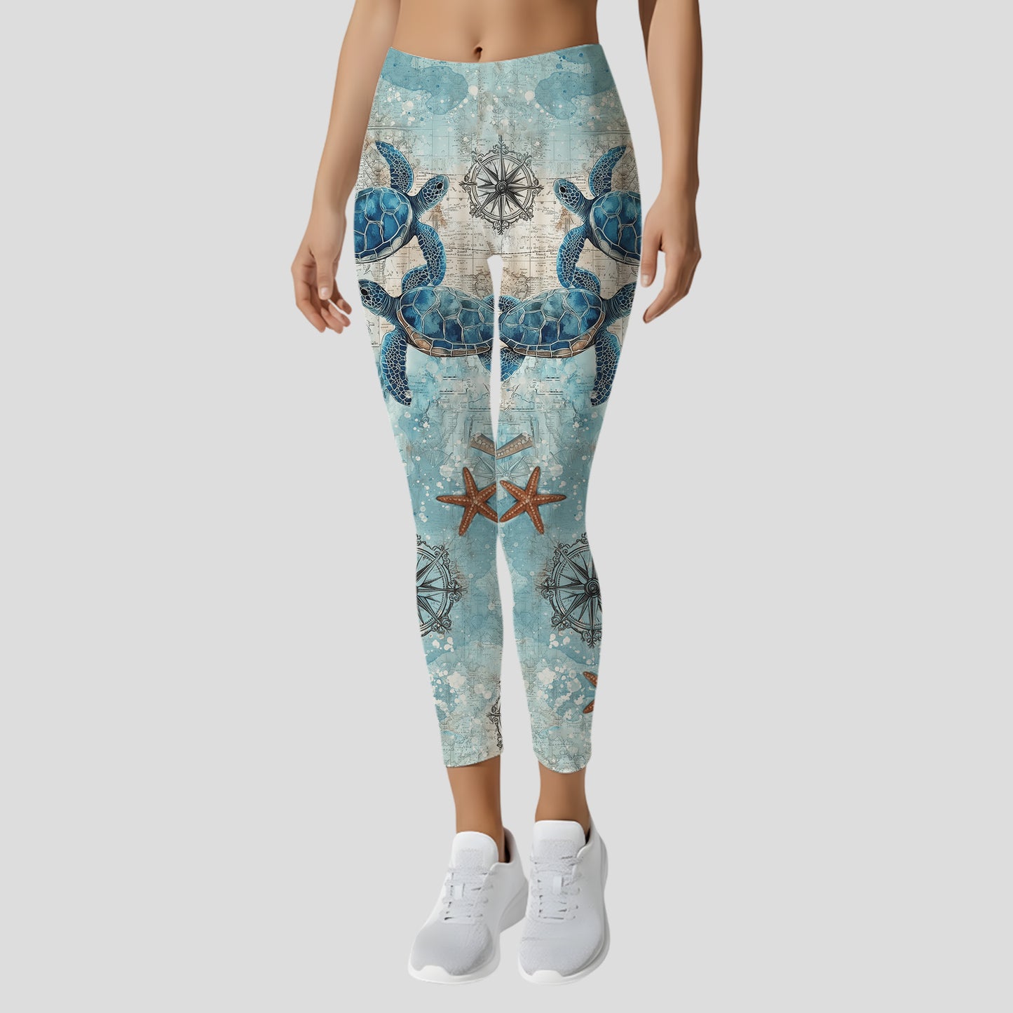 Personalized Sea Turtles Hoodie and Leggings