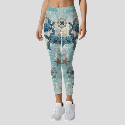 Personalized Sea Turtles Hoodie and Leggings
