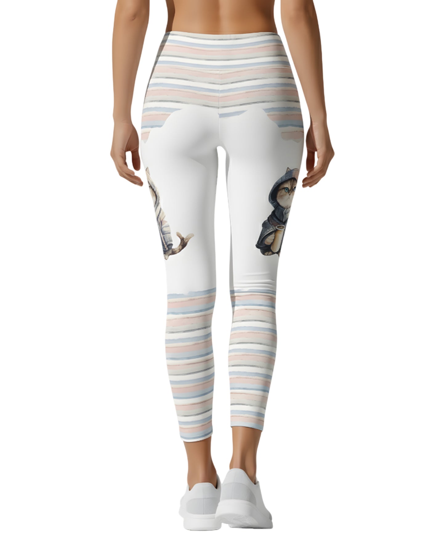 Cute Cat - Personalized Hoodie And Leggings