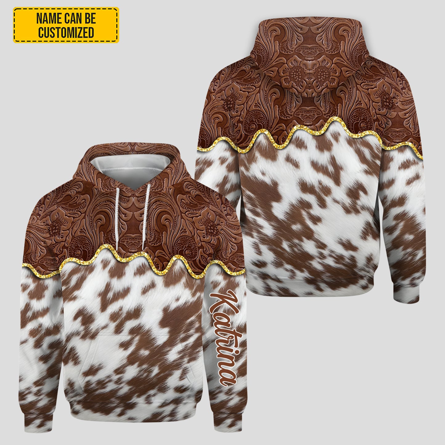 Country Western - Personalized Hoodie and Leggings